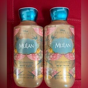 BBW 2pc Disney Princess Mulan Body Wash